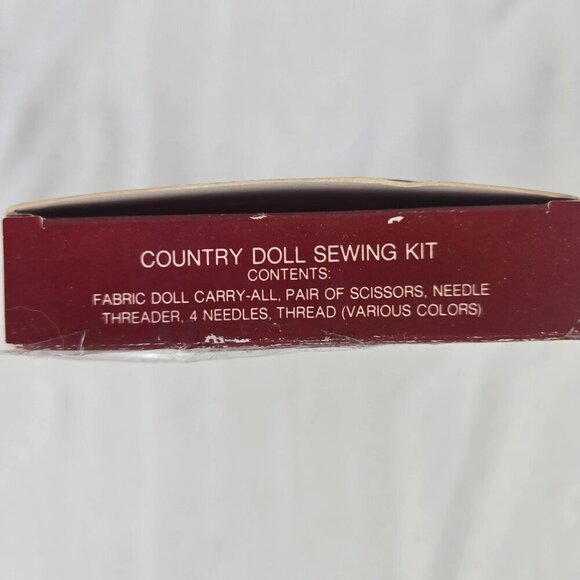 Vintage Avon Country Doll Sewing Kit New Dead Stock Not A Toy Fabric Doll - Picture 9 of 10